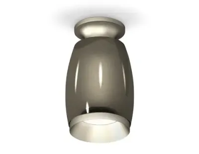 Комплект накладного светильника XS1123041 DCH/MCH черный хром/хром матовый MR16 GU5.3 (N6904, C1123, N7033)