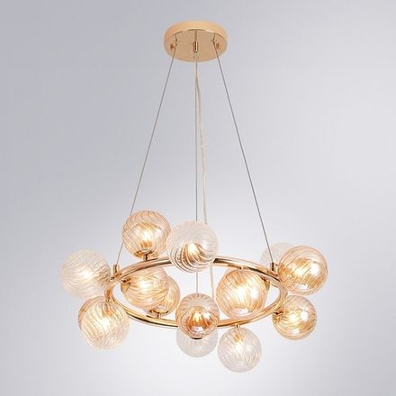 Подвесная люстра Arte Lamp ETEREO A5261LM-15GO, 15хG9