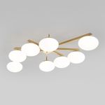 Умный потолочный светильник 70220/8 латунь Smart