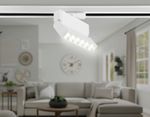 Светильник светодиодный трековый GL6812 WH белый LED 6W 4200K 24° 115*22*87