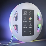 Светодиодная лента 12В 5050 14,4Вт/м 5м IP67 Адресная (SPI) Цветная (RGB) 201244. TM Maytoni