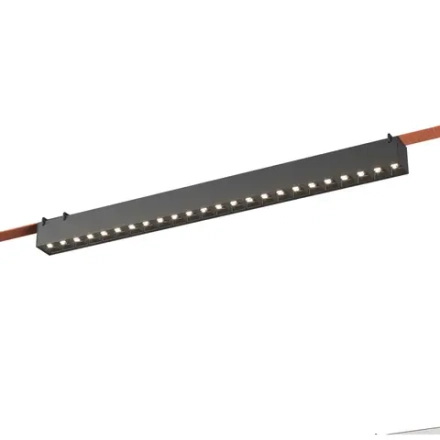 ST455.446.24 Св-к трек. Черный LED 1*24W 4000K 1 778Lm Ra90 24/40 IP20 L642xW40xH45 48V