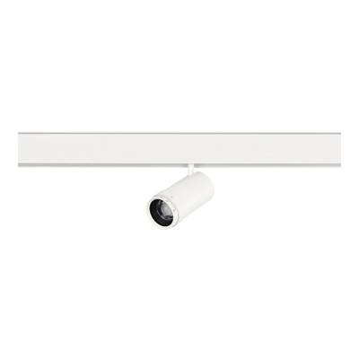 ST357.536.12 Магнитный трековый светильник ZOOM Белый LED 1*12W 3000K Lm Ra90 10-55° IP20 D50xH160 48VV