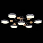 SLE6006-702-07 Светильник потолочный Серый/Серый LED 7*12W 3000K/4500K/6000K