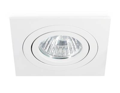 Встраиваемый поворотный точечный светильник GU5.3 TN102621 WH белый GU5.3 92*92*28