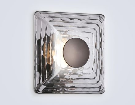 Светильник настенный LH31037 GR/SM серый/дымчатый 6W 3000K 150*150*85