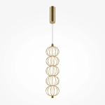 Подвесной светильник Золотая клетка / Golden Cage 3000К 17Вт, MOD216PL-L10G3K. TM Maytoni
