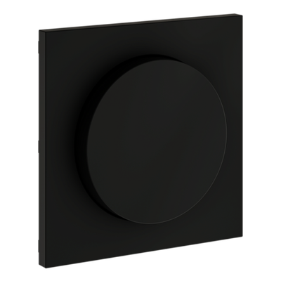 VLS002008 Накладка для светорегулятора поворотно-нажимного, S70 (черный матовый). (ТМ Maytoni)