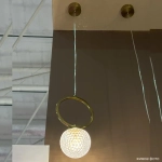 Светильник подвесной Crystal Lux CAROLINA SP1 V1 BRASS 0330/201