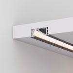 Профиль SL-BEVEL-W21-F-2000 ANOD BLACK (Arlight, Алюминий)