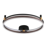 Светильник потолочный Crystal Lux FERNANDO PL72W LED COFFEE/BLACK 0620/172