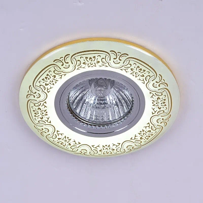 09502-9.0-001MN MR16+LED3W WH/GD светильник точечный Reluce, GU5.3х1