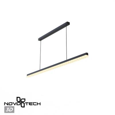 359712 LEDO NT25 334 черный Светильник подвесной диммир. со сменой цв.темпер. (пульт ДУ/прилож. Smart Life) IP20 LED 30W 220-240V 1800-4000К MONILE