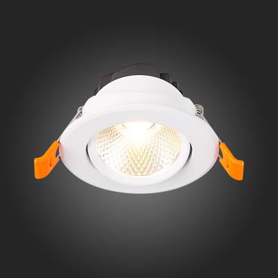 ST211.538.08.36 Св-к встр. Белый LED 1*8W 3000K 640Lm Ra80 36° IP20 D86xH50 220-240V