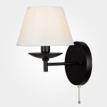 Бра с выключателем 60060/1 черный