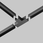 Коннектор T-образный для профиля Elasity IP, O-TR001-TC. TM Maytoni