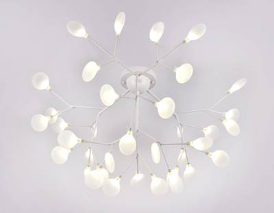 Потолочная люстра TR3018/36 WH/FR белый/матовый G4/36 max 20W D920*480 (лампы LED G4 1.5W 4200K в комплекте)