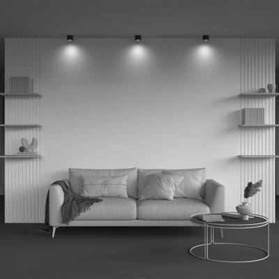 Потолочный светильник Calipso GX53 12 Вт C106CL-GX53-B. TM Maytoni