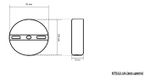 07512-1A,21 Подвес Нисса прозрачный d15 h150 E27 1*40W