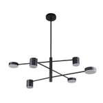 Потолочная люстра Ducan 3094-6P, 3*LED*5W + 3*LED*7W, 1464LM, 4000K. ТМ F-Promo