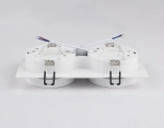 Светильник встраиваемый TN52423/2 WH/FR белый/белый матовый GX53 max 12W 210*105*45