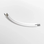 Коннектор радиусный R300 Exility встраиваемый под ГКЛ 9,5мм, белый, TRA044-angle-W. TM Maytoni