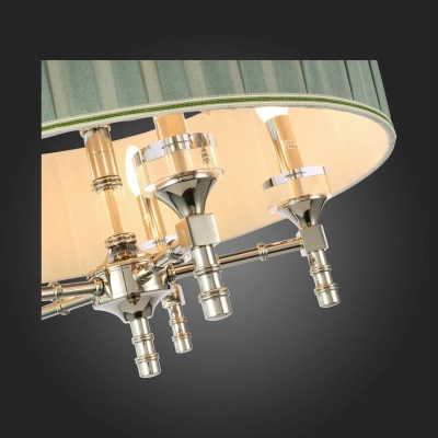 SL1121.103.05 Светильник подвесной ST-Luce Никель/Оливковый E14 5*40W
