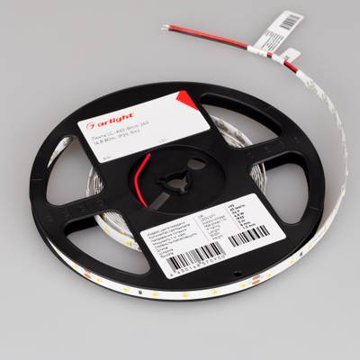 Лента UL-A60-8mm 24V Warm3000 (4.8 W/m, IP20, 5m) (Arlight, 7 лет)