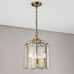 Citilux Витра-2 CL442230 Люстра подвесная витражная Бронза