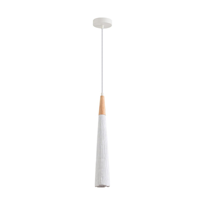 8352/1C SUSPENTIONI LN26 325 белый/бежевый, металл/дерево/цемент Подвес GU10 LED 5W 220V EOLIANA
