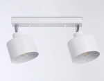 Настенно-потолочный спот в стиле лофт TR8141/2 WH белый E27*2 max 40W 340*120*180