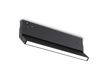 Светильник светодиодный трековый Magnetic 48V 10mm GL2350 BK черный IP20 10W 3CCT 3000/4200/6400K 200*10*73