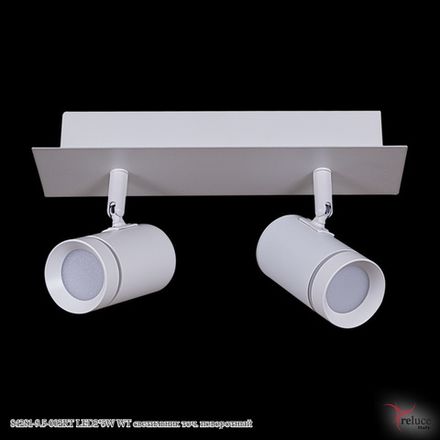 84281-9.5-002RT LED2*5W WT светильник точ. поворотный