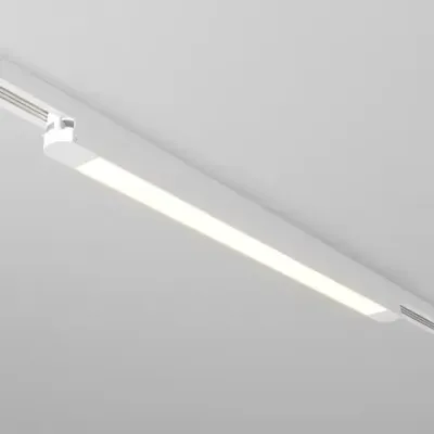 Трековый светильник Базис / Basis Unity 3000K 24Вт 110°, TR000-1-24W3K-W_1. TM Maytoni