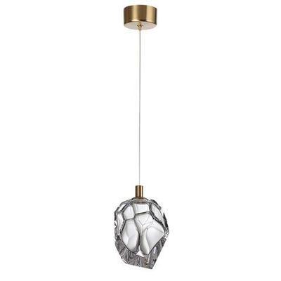 7114/4LB L-VISION ODL25 Подвесной светильник  бронзовый/прозрачное  стекло/металл IP20 LED 4W 300Лм 3000K 200° 220V GEMME