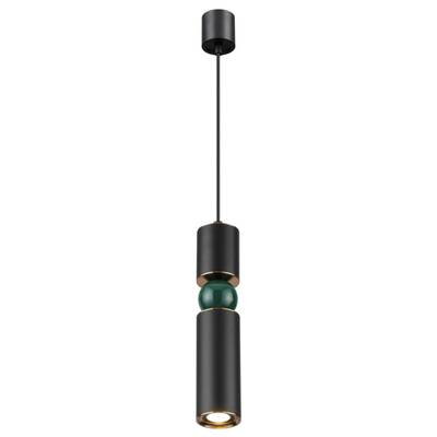 4075/5L L-VISION ODL19 475 черный/золото/зеленый Подвес GU10 1*5W SAKRA
