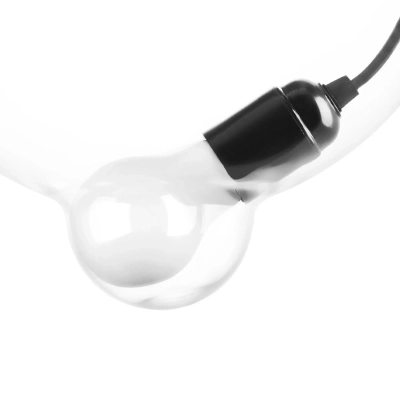 805300 Люстра COLORE 1х8W (led) E27 АЛЮМИНИЙ/ПРОЗРАЧНЫЙ Lightstar