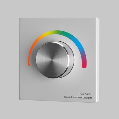 Роторная панель управления RF трехканальное 12-48VDC RGB, 711027. TM Maytoni