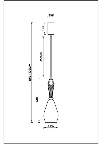 Подвесной светильник Arte Lamp CORAL A2405SP-9BR, 1хLED