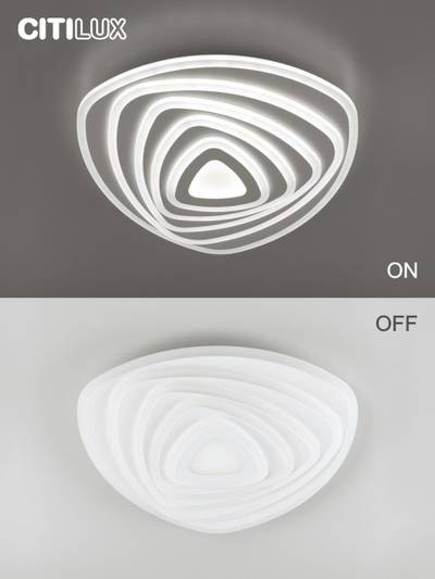 Citilux Триест Смарт CL737A35E RGB Умная люстра