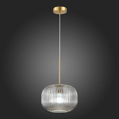 SL1154.303.01 Подвес ST-Luce Латунь/Дымчатый E27 1*60W