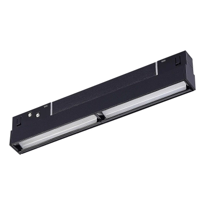 ST804.446.12 Магнитный трековый светильник Черный LED 1*12W 4000K 750Lm Ra>90 120° IP20 L220xW22xH46 48VV