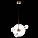 SL1133.203.01 Светильник подвесной ST-Luce Латунь/Прозрачный LED 1*14W 3000K