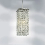 795424 Подвес CRISTALLO 1х40W G9 ХРОМ