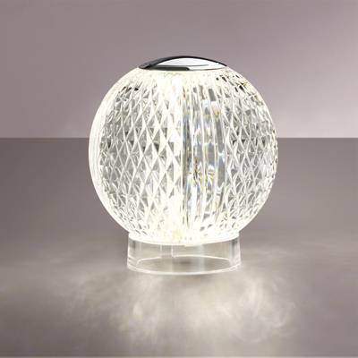 5007/2TL L-VISION ODL24 583 хром/металл/акрил Настольный светильник LED 2W 4000K 200лм CRYSTAL