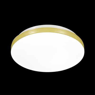 3066/AL MINI SN 207 Светильник пластик/белый/под светлое дерево LED 12Вт 4000К D215 IP43 SMALLI