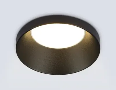 Светильник встраиваемый TN102802 BK черный GU5.3 D71*34