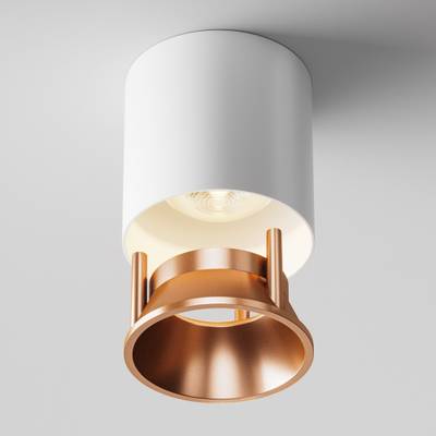 Декоративная рамка-отражатель для накладных светильников серии Alfa LED, C064-01MG. TM Maytoni