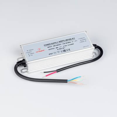 Блок питания ARPV-48150-A1 (48V, 3.13А, 150W) (Arlight, IP67 Металл, 3 года)