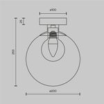 Настенный светильник (бра) Basic form G9х1, MOD521WL-01G3. TM Maytoni